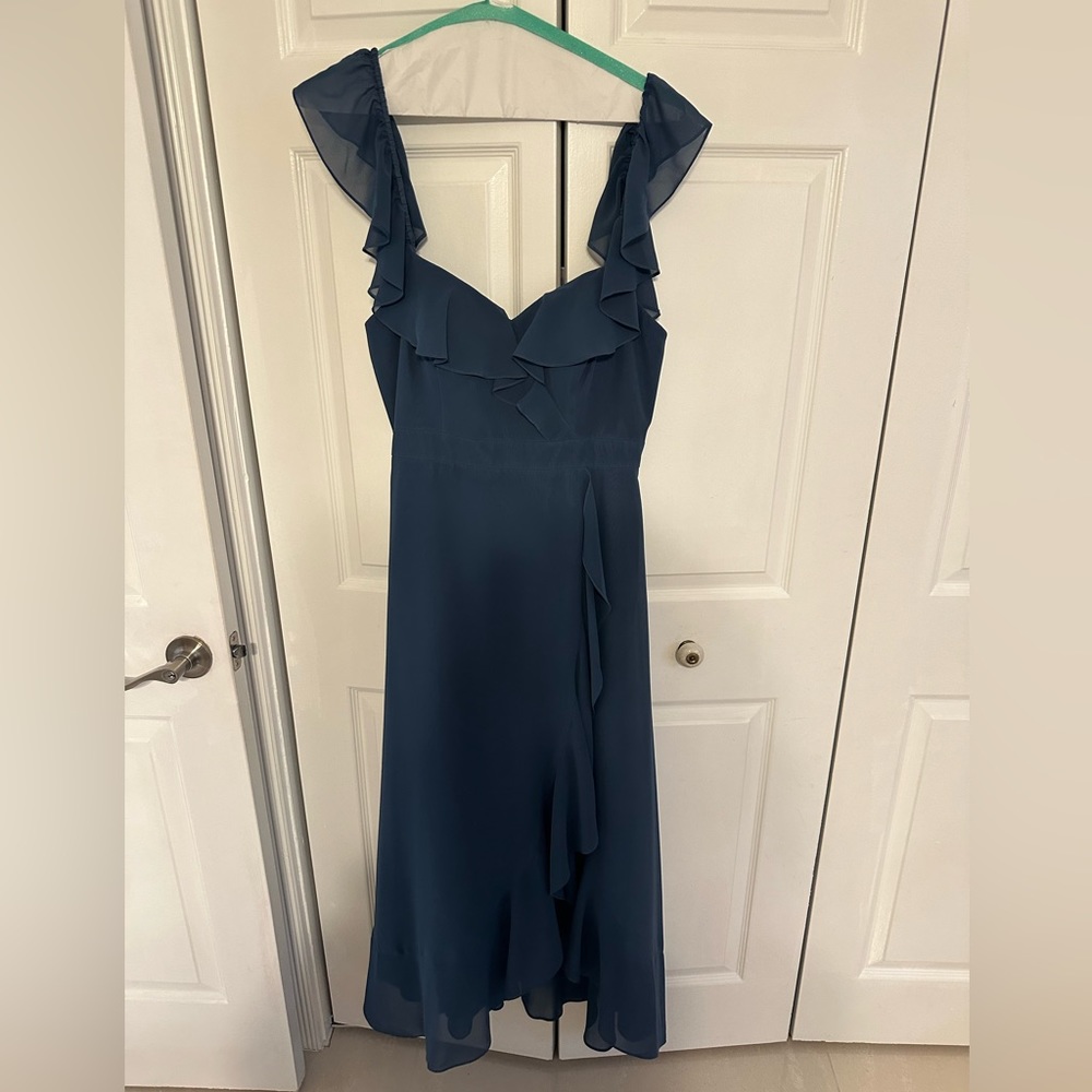 Revelry long chiffon dress. Size 12.